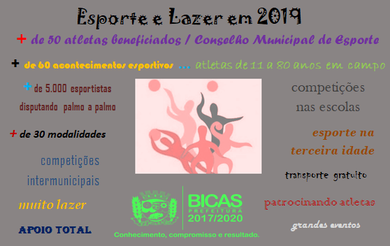 Leia mais sobre o artigo Prefeitura resume esporte e lazer em 2019