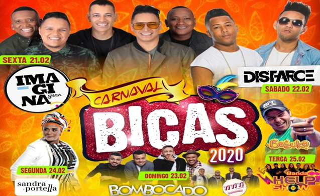 Leia mais sobre o artigo Programação Oficial do Carnaval 2020 em Bicas