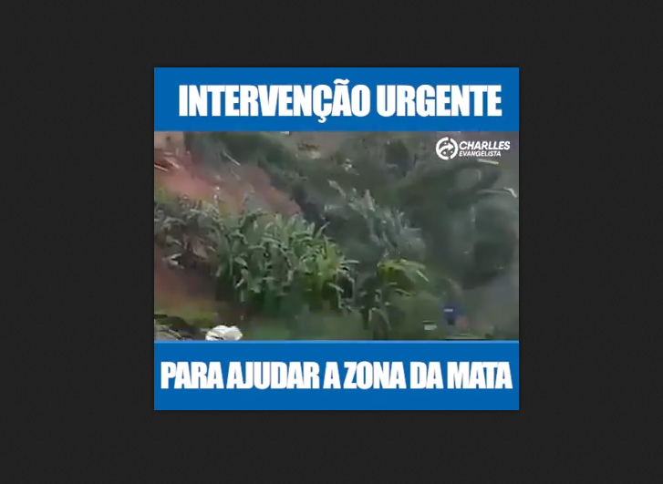 Leia mais sobre o artigo Deputado pede intervenção urgente na Zona da Mata