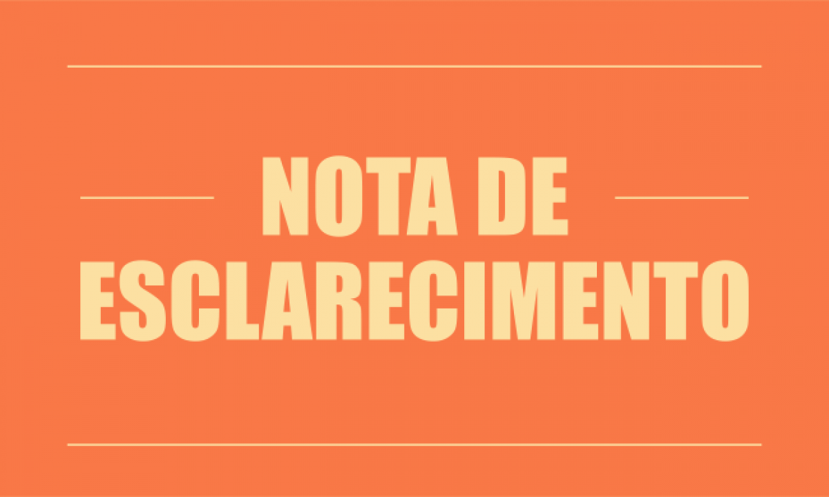 Leia mais sobre o artigo Nota de Esclarecimento Público / Decreto Municipal n. 1.150, de 09/04/2020