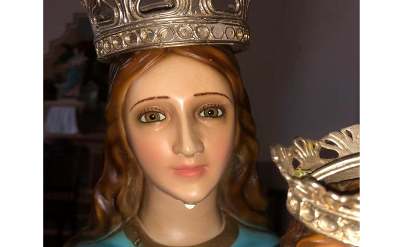Leia mais sobre o artigo Diocese de Leopoldina investiga suposta presença de lágrimas em imagens sacras
