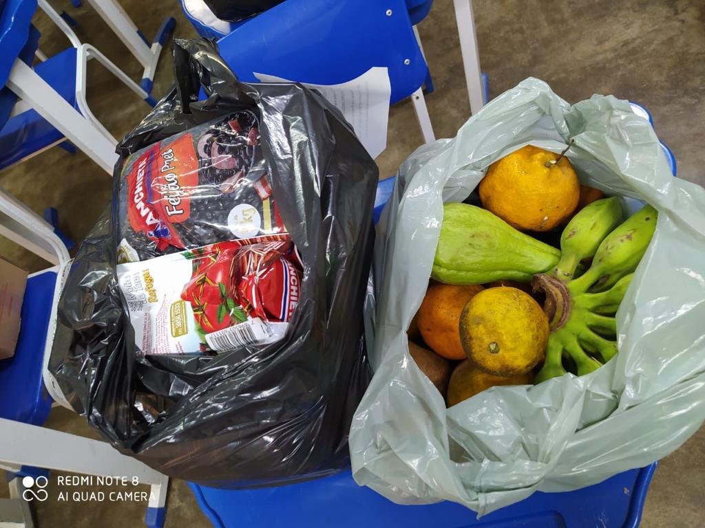 Leia mais sobre o artigo Alunos das escolas municipais recebem segundo lote da merenda escolar