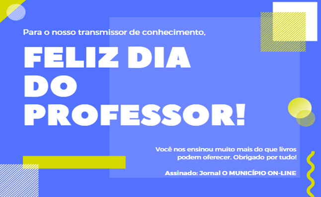 Leia mais sobre o artigo Feliz Dia do Professor!