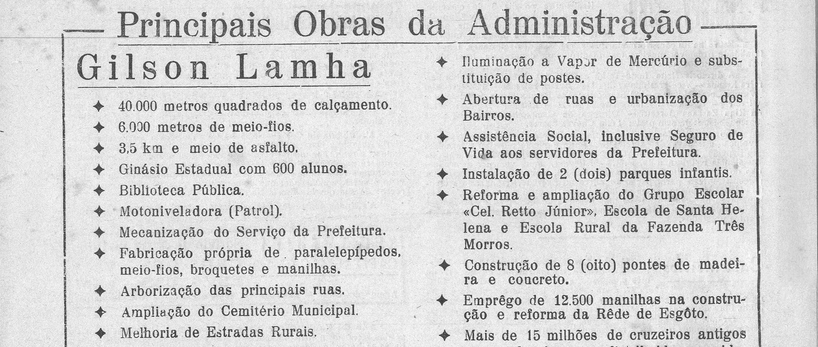 Leia mais sobre o artigo Há 50 anos, em 07/11/1970, O Município publicava: Principais obras da Administração / Rotary Club / Casamentos
