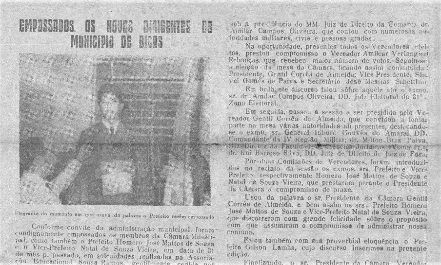 Leia mais sobre o artigo Em fevereiro de 1971, O Município publicava