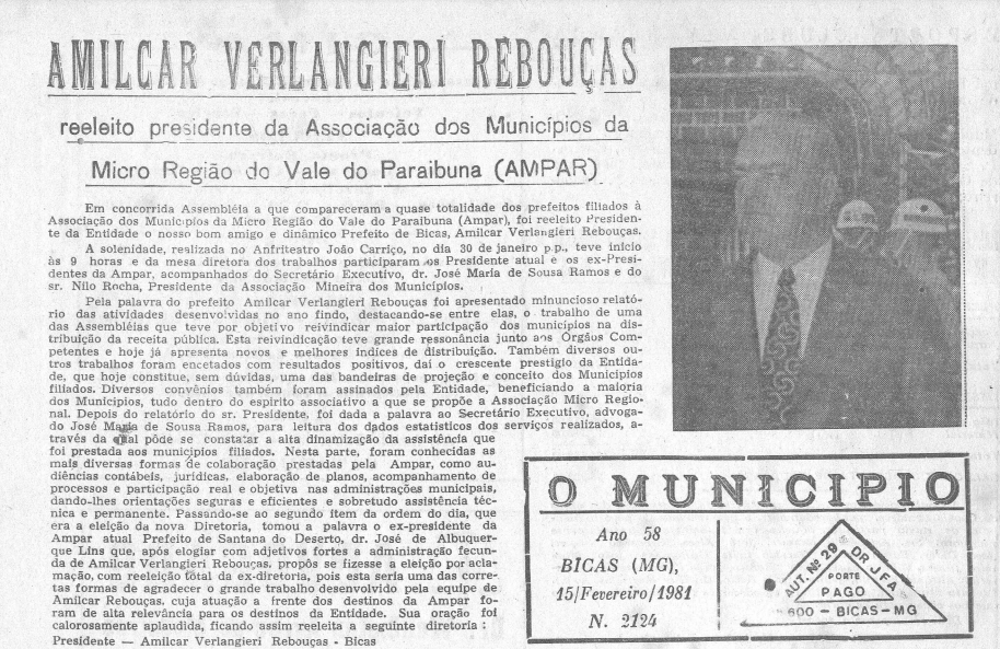 Leia mais sobre o artigo Em fevereiro de 1981, O Município publicava