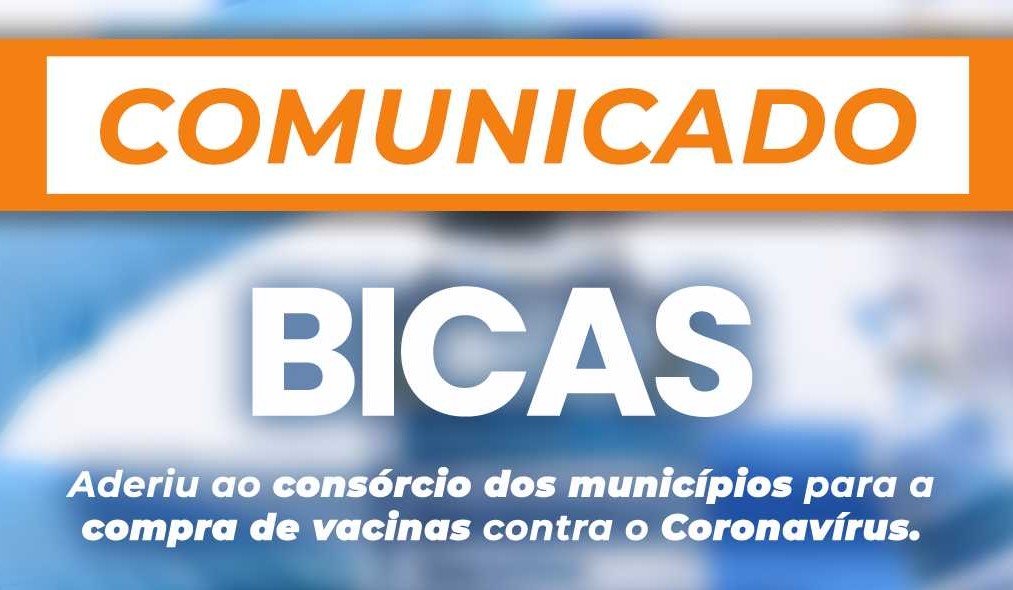 Leia mais sobre o artigo Bicas adere ao consórcio dos municípios para compra de vacinas