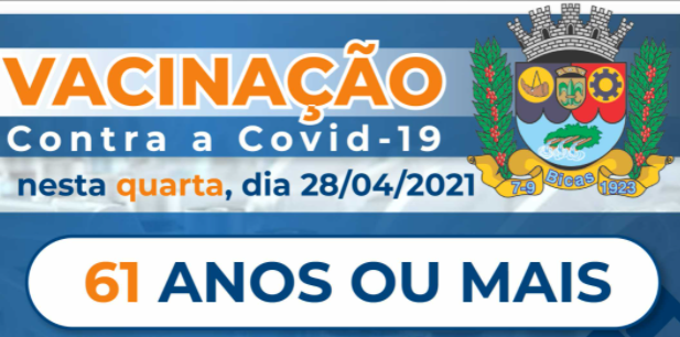 Leia mais sobre o artigo Saúde informa: vacinação em idosos com 61 anos ou mais nesta quarta-feira, 28
