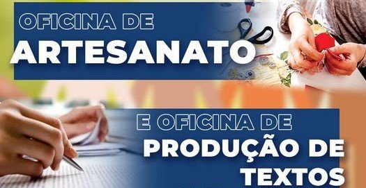 Leia mais sobre o artigo Oficinas / Artesanato / Produção de Textos