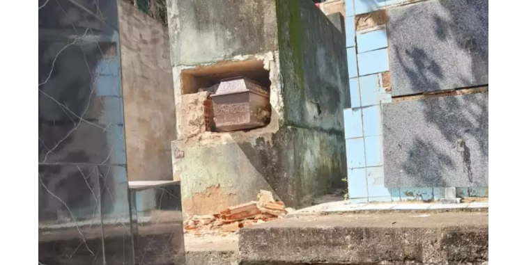 Leia mais sobre o artigo Homem remove caixão com corpo sepultado em jazigo de sua família