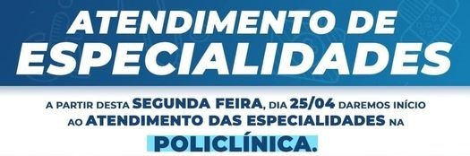 Leia mais sobre o artigo Nota de Interesse Público / Atendimento de Especialidades / Bicas