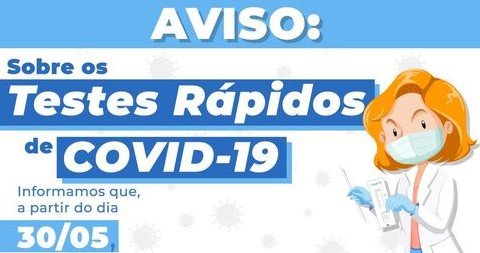 Leia mais sobre o artigo Testes rápidos / Covid-19 / Grátis