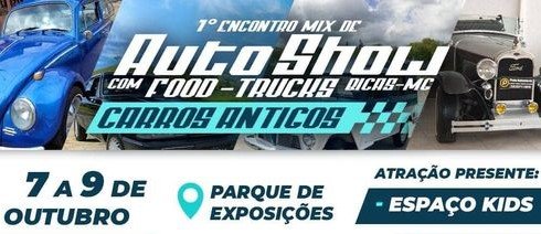 Leia mais sobre o artigo 1º Encontro Mix de Auto Show com Food-Trucks / Carros Antigos