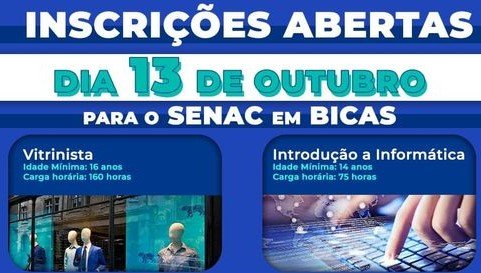Leia mais sobre o artigo Cursos Senac / Vitrinista / Introdução a Informática