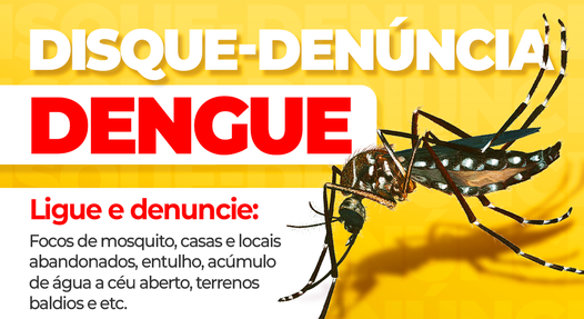 Leia mais sobre o artigo Disque-Denúncia / Dengue / 3271-2129