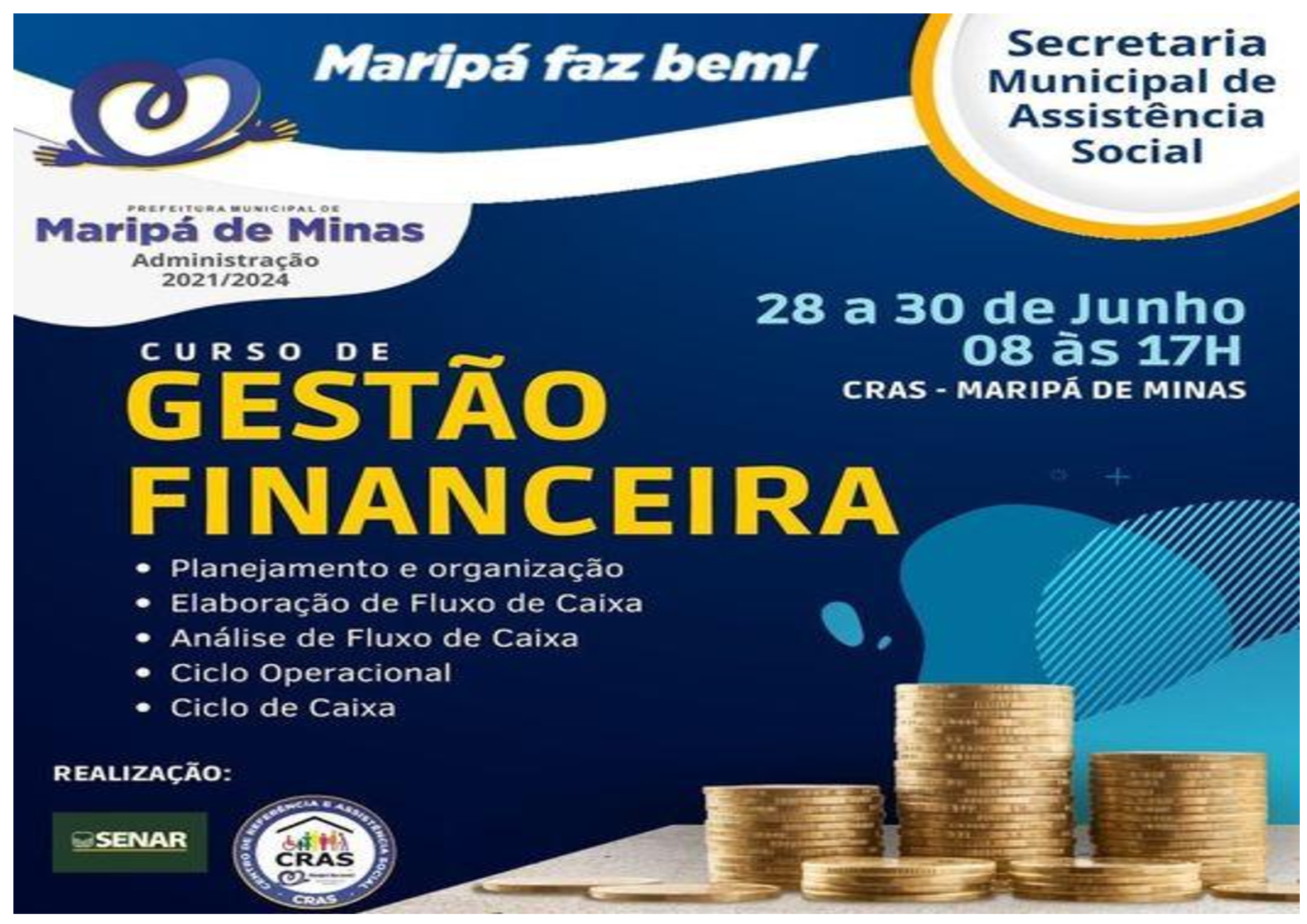 Leia mais sobre o artigo Prefeitura de Maripá de Minas: Curso de Gestão Financeira, Leilão de veículos. Confira estas e outras notícias.