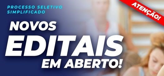 Leia mais sobre o artigo Novos editais em aberto! / Prefeitura de Bicas