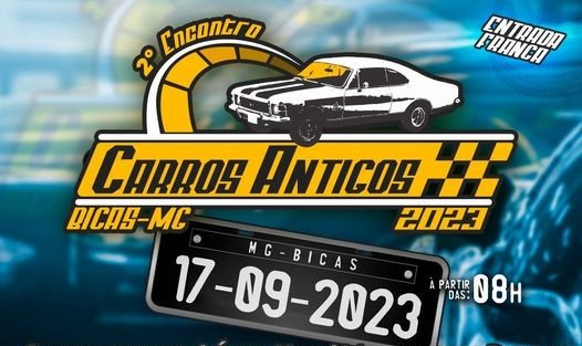 Leia mais sobre o artigo Segundo Encontro de Carros Antigos de Bicas/MG