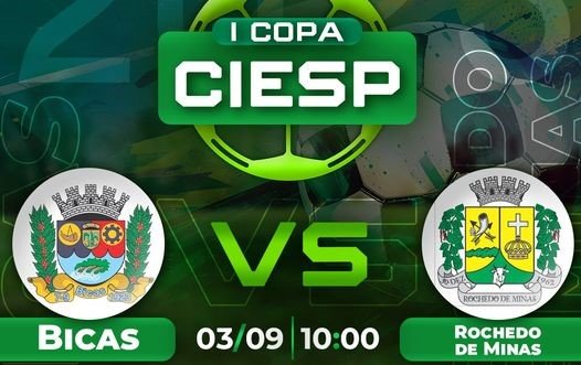 Leia mais sobre o artigo Primeira Copa Ciesp / Bicas versus Rochedo de Minas