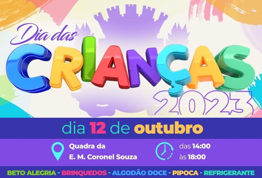 Leia mais sobre o artigo Dia das Crianças em Bicas / Alegria, brinquedos, guloseimas, refrigerante