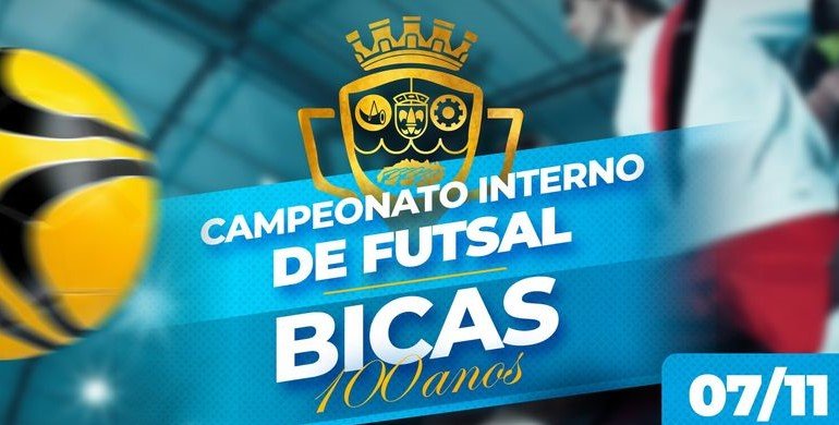 Leia mais sobre o artigo Campeonato Interno de Futsal – Bicas 100 anos – Jogos nesta terça – 7/11