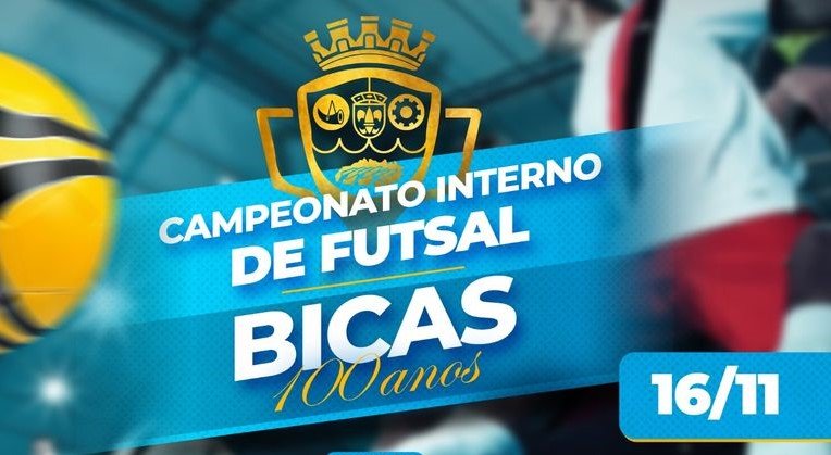 Leia mais sobre o artigo Campeonato Interno de Futsal – Bicas 100 anos – Jogos desta quinta-feira – 16/11