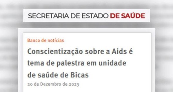 Leia mais sobre o artigo Conscientização sobre a Aids é tema de palestra em unidade de saúde de Bicas