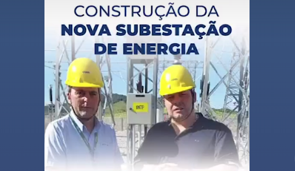 Leia mais sobre o artigo VÍDEO – Instalações da subestação da Cemig em Pequeri