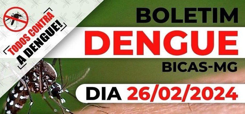 Leia mais sobre o artigo Bicas – Boletim da Dengue com um óbito em investigação