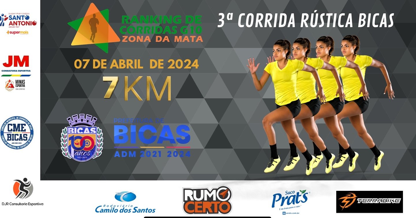 Leia mais sobre o artigo 3ª Corrida Rústica de Bicas (MG)