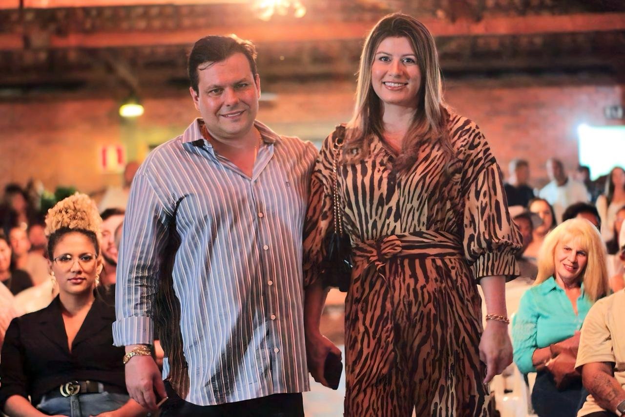 Delegado Federal Helber e sua esposa,