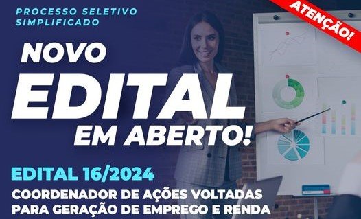 Leia mais sobre o artigo Prefeitura de Bicas | Edital 16/2024 | Coordenador de ações voltadas para a geração de emprego e renda