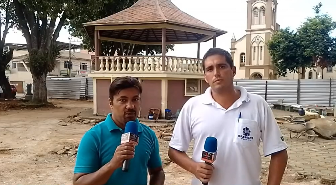 Leia mais sobre o artigo Conexão TV! | Entrevista com Luiz Eduardo Rossi Grassano, engenheiro responsável pela “Revitalização da Praça São José”