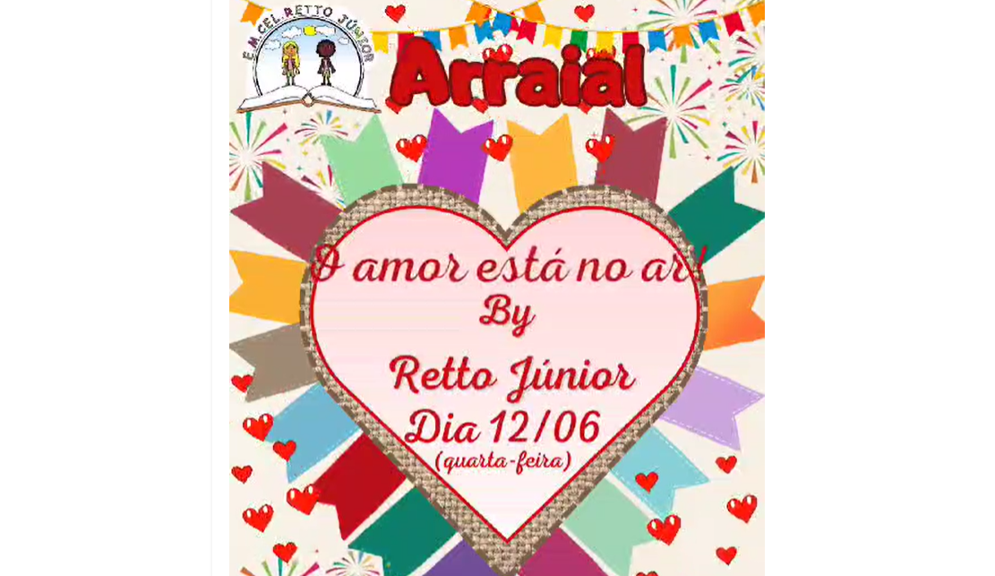 Leia mais sobre o artigo Festa Junina da E.M. Retto Júnior | Nesta quarta-feira, dia 12 de junho