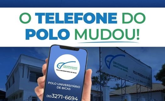 Leia mais sobre o artigo Novo telefone do Polo Universitário de Bicas