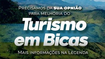 Leia mais sobre o artigo Ajude a Construir o Futuro do Turismo em Bicas!