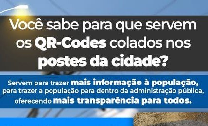 Leia mais sobre o artigo Você sabe para que servem os QR-Codes colados nos postes da cidade?