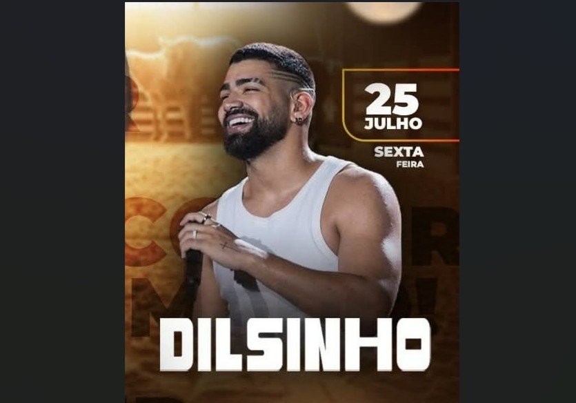 Leia mais sobre o artigo Dilsinho | Atração relevante desta sexta na ExpoBicas 2025