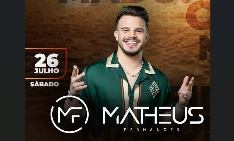 Leia mais sobre o artigo Mateus Fernandes | Atração top deste sábado na ExpoBicas 2025