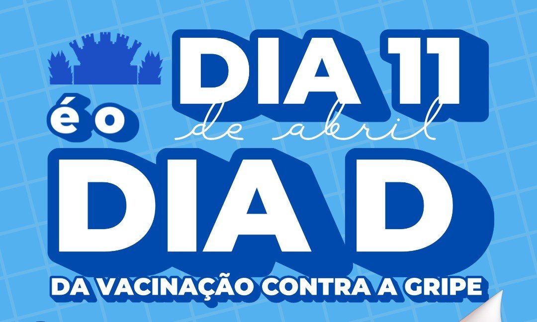 Leia mais sobre o artigo Dia 11 de abril é o Dia D da Vacinação contra Gripe em Bicas