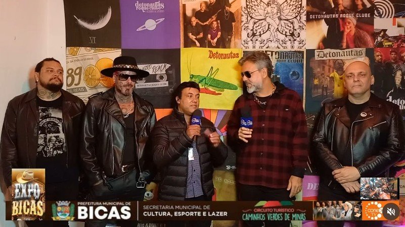 Leia mais sobre o artigo ExpoBicas 2026_Conexão TV conversa com a banda Detonautas