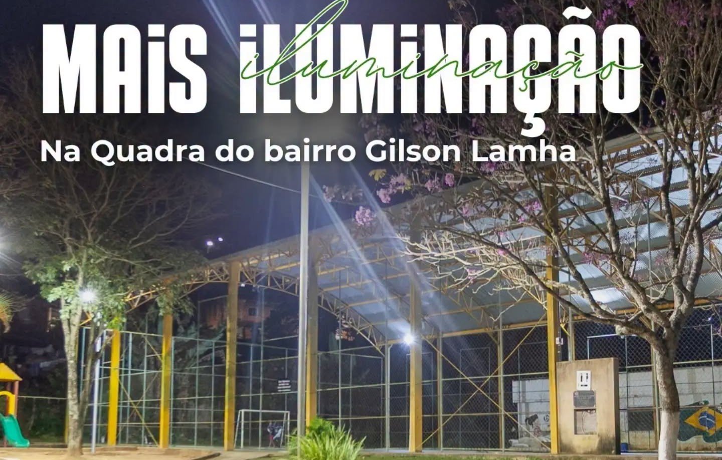 Leia mais sobre o artigo Mais iluminação, mais segurança e mais qualidade para a prática esportiva!