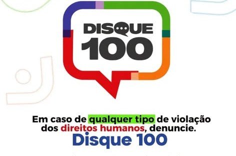 Leia mais sobre o artigo Disque 100_Em caso de qualquer tipo de violação dos direitos humanos