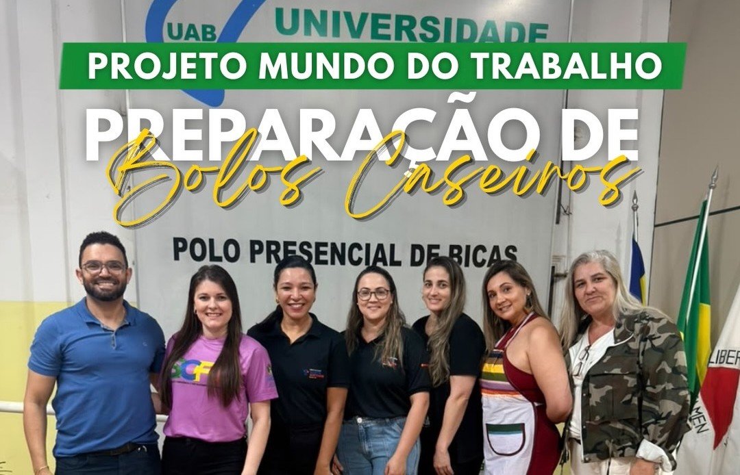 Leia mais sobre o artigo Bicas_Projeto Mundo do Trabalho: Preparação de Bolos Caseiros