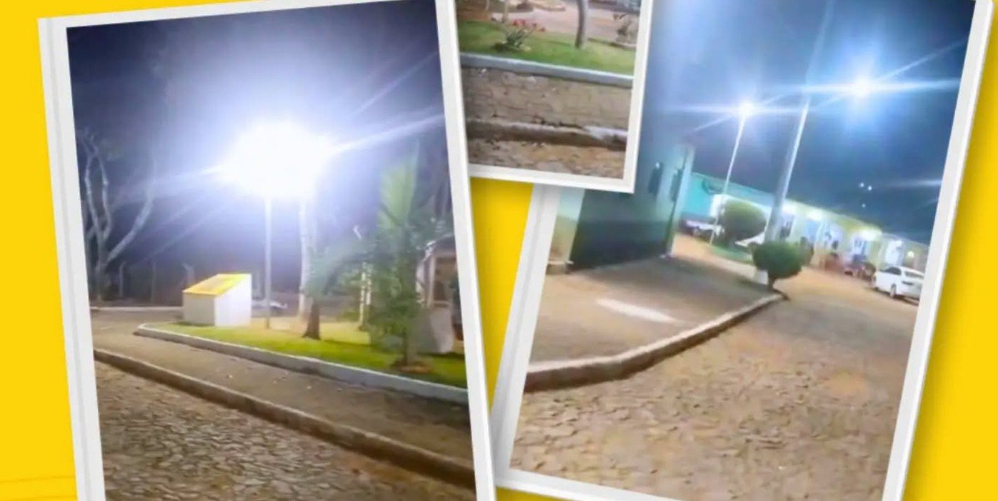Leia mais sobre o artigo Agora foi a vez de Santa Helena receber a iluminação de LED na Praça!