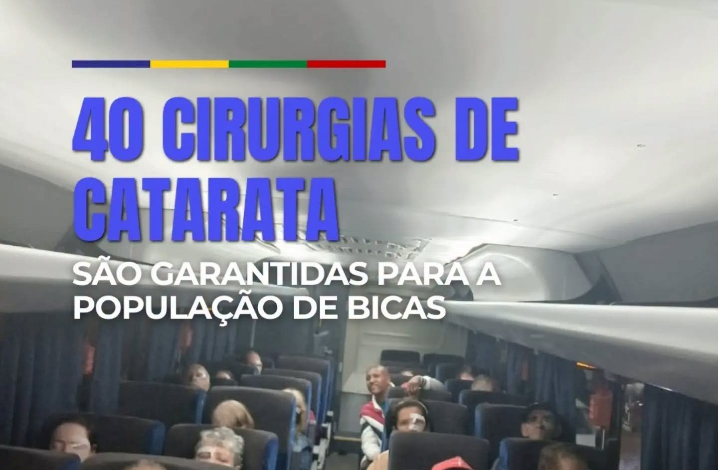 Leia mais sobre o artigo Prefeitura de Bicas, por meio da Secretaria Municipal de Saúde, garante mais 40 cirurgias de catarata à população