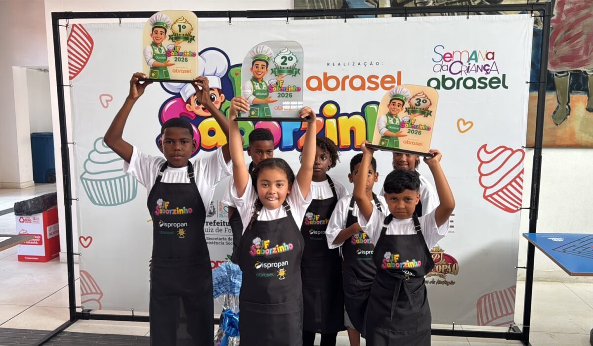 Abrasel premia vencedores do JF Saborzinho 2026 e abre oficialmente a Semana da Criança Abrasel