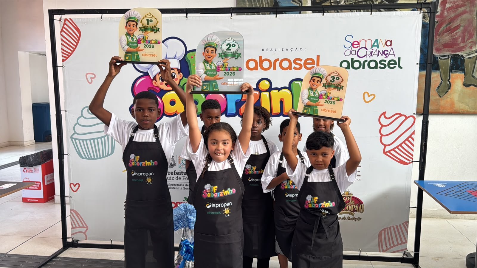 Abrasel premia vencedores do JF Saborzinho 2026 e abre oficialmente a Semana da Criança Abrasel