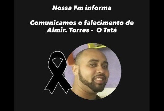 Nota de Falecimento – Almir Torres