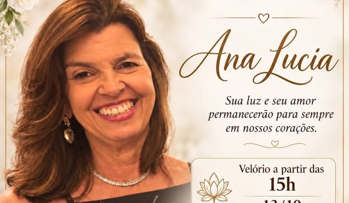 Nota de Falecimento – Ana Lúcia Rocha Azevedo